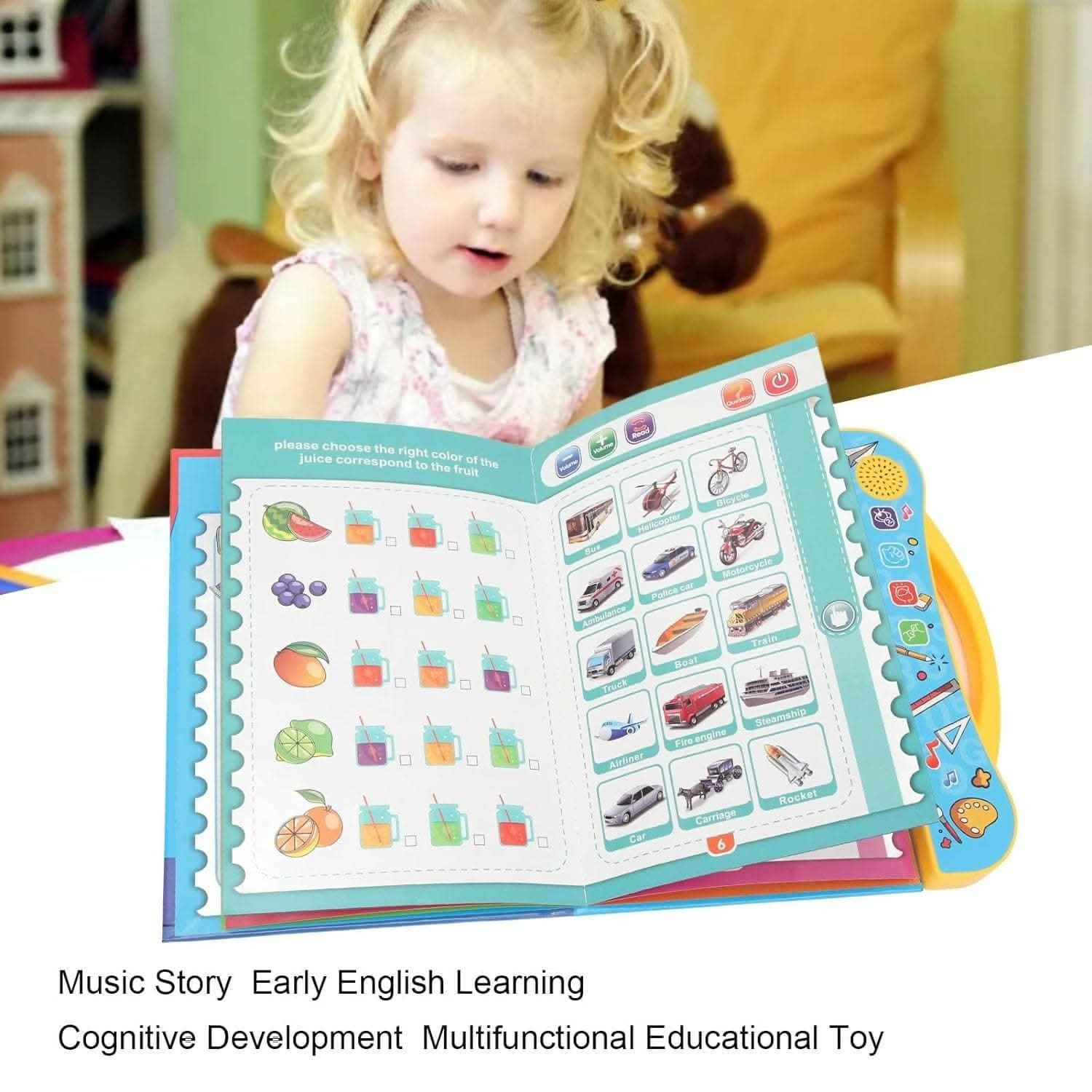 Interactive English E-Learning Book for Kids - HalfPe