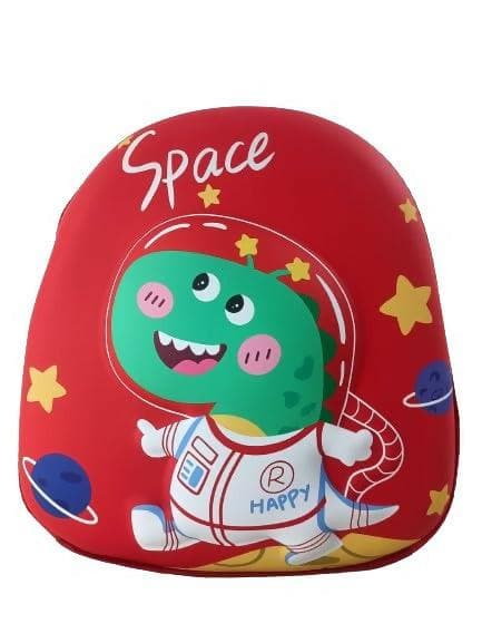 Children's School Bag Cartoon Backpack (Dino Red) - HalfPe