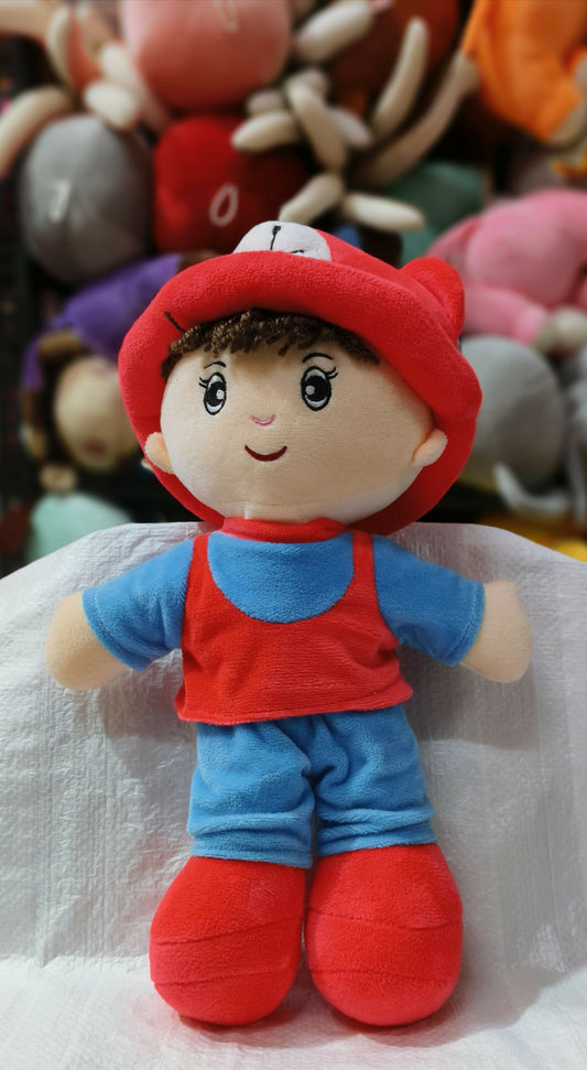 Adorable Plush Toy for kids (Red and Blue)