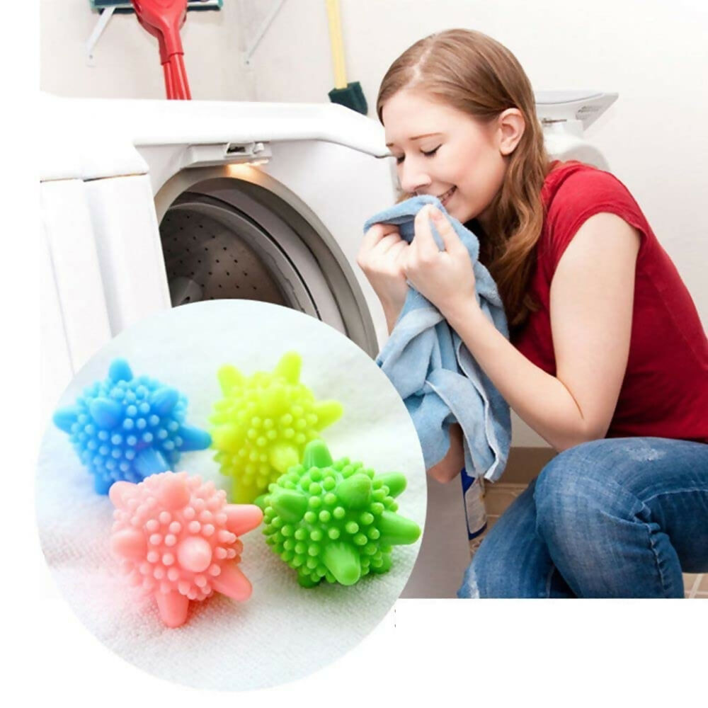 Silicone Laundry Balls for Washing Machine Reusable Tangle-Free Eco-Friendly Washing Balls (Pack of 10)