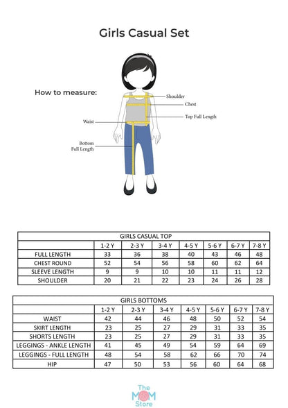 Adventurer Girls Top And Shorts Set - KCW-AN-ADSHR-1-2