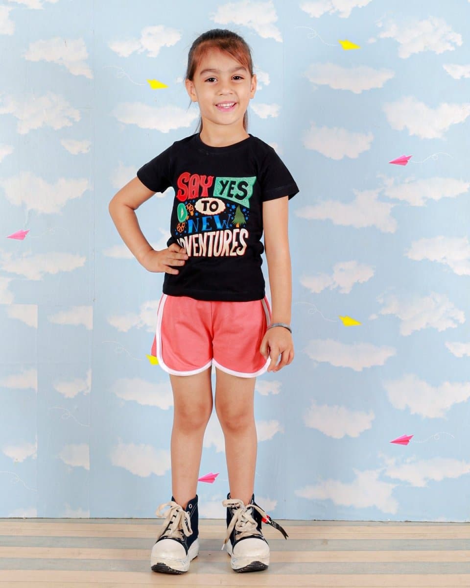 Adventurer Girls Top And Shorts Set - KCW-AN-ADSHR-1-2