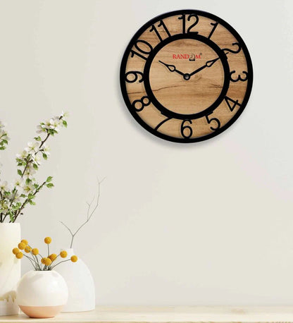 Casacraft by Pepperfry Artisan Contemporary 8 Inches Plastic Wall Clock