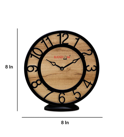 Casacraft by Pepperfry Artisan Contemporary 8 Inches Plastic Wall Clock