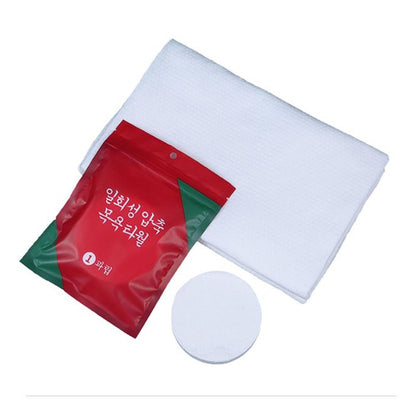 Compressed Towels Portable Disposable Compressed Cotton Coin Tissue Towel For Travel Camping Hiking Sport Beauty Salon Home Hand Wipes (28x40 Inch)