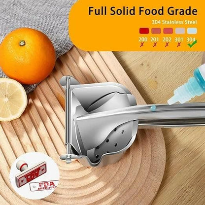 Hand Press juicer Smoothie Maker Machine for Fruits and Vegetables (300ml) - HalfPe