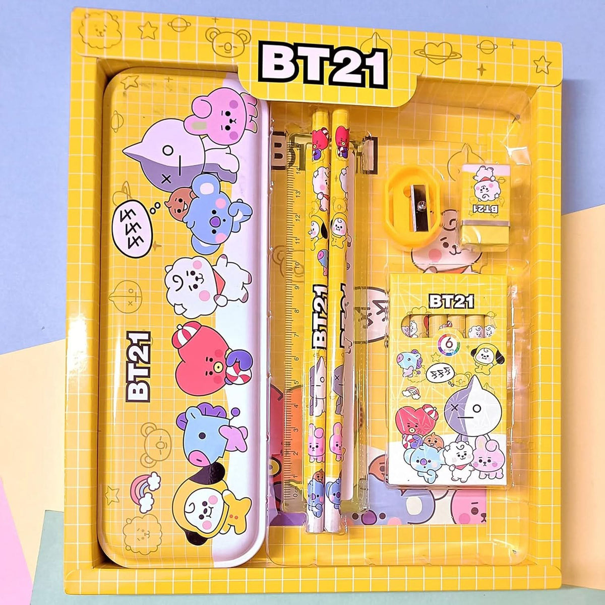 12-Piece School Supply Set – Complete Stationery Kit for Students & Kids HP DD