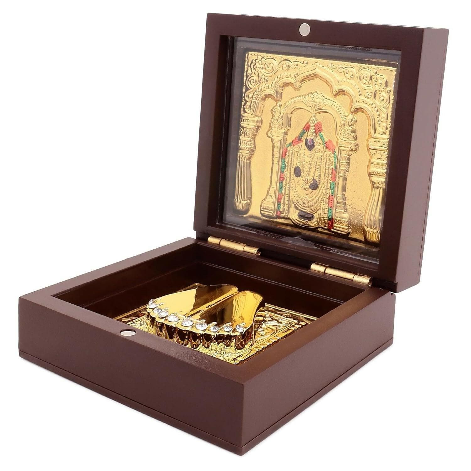 Balaji Charan Paduka Pooja Box - HalfPe