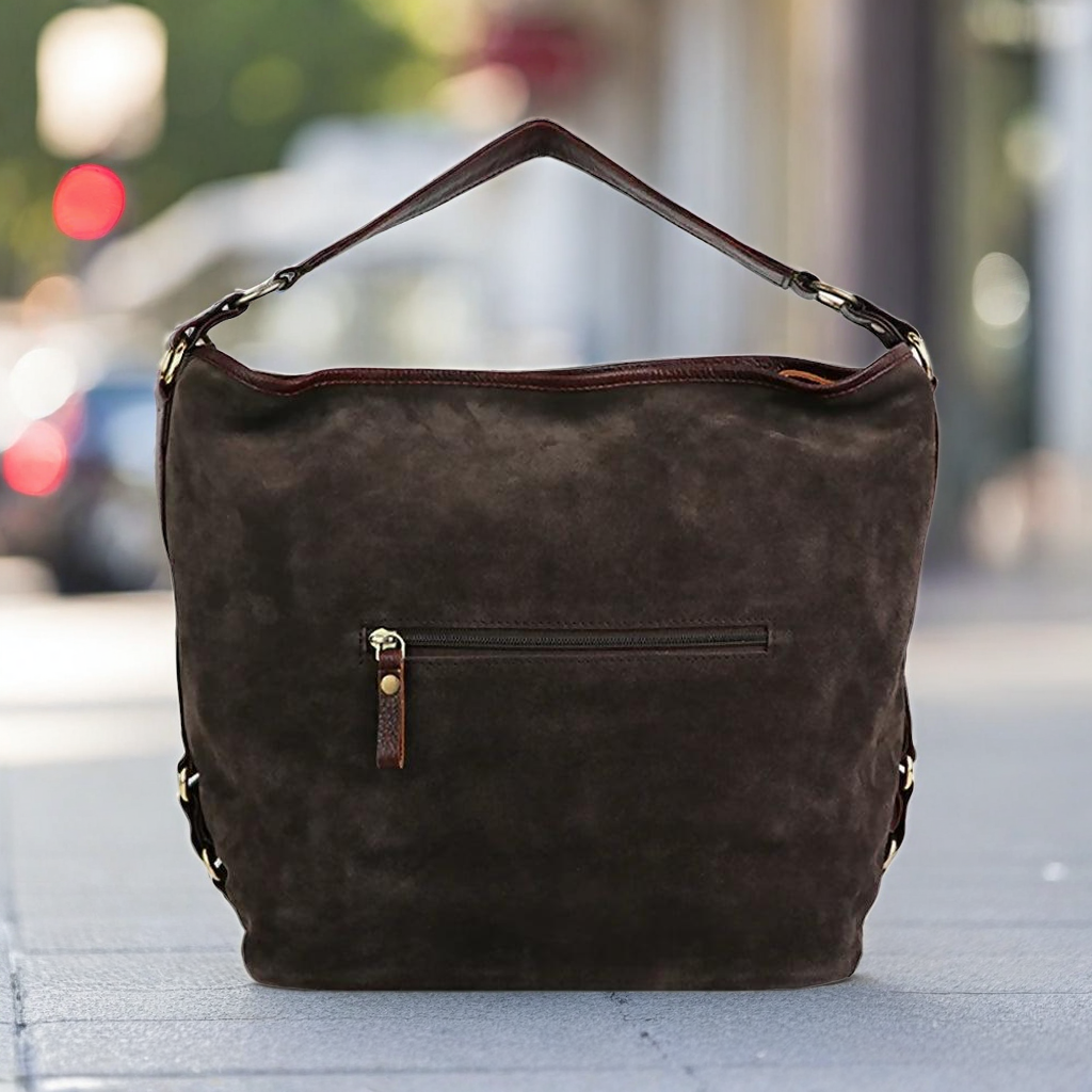 Dark Brown Hobo Bag – Chic & Spacious Everyday Handbag