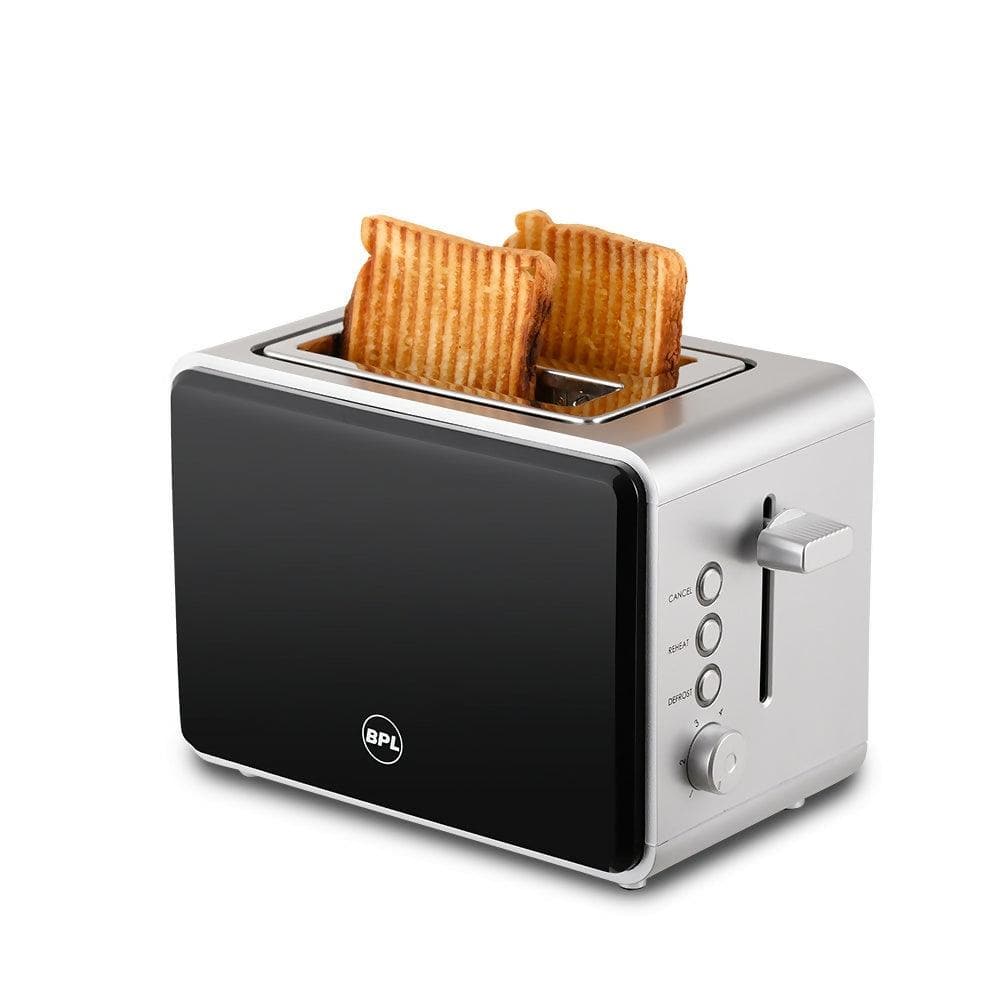 BPL Pop-up Toaster BPTPM0022S (Black silver) - HalfPe