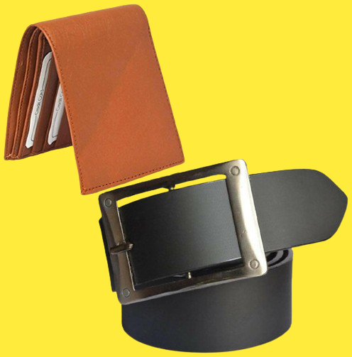 Multispace Fancy Modern Men Belt With Wallet Combo