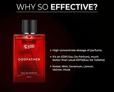 Beardo Godfather Perfume For Men - 100 Ml - HalfPe