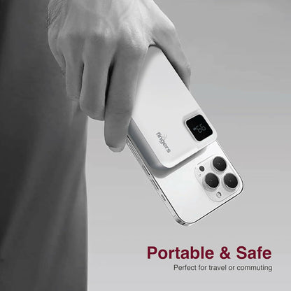 FINGERS MagPower-P10 10000mAh Power Bank with 22.5W Wired & 15W Wireless Charging