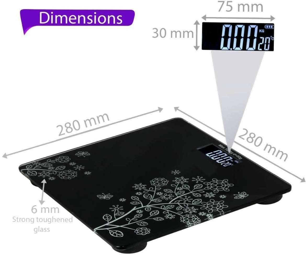 LCD Display Weight Weighing Scale For Body Weight - HalfPe