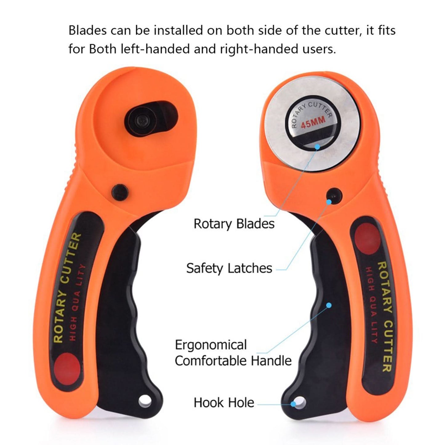 Manual Rotary Sewing Cutter – Precision Roller Blade
