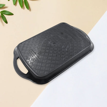 Fancy Serving Tray Set 3-Piece Melamine Trays for Home & Office