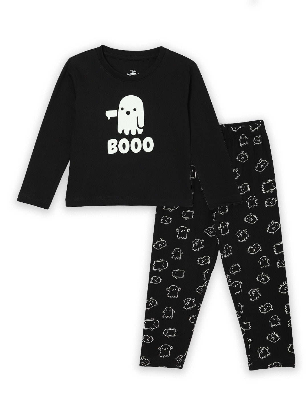 Baby and Kids Pajama Nightsuit Set - Boo Baby - TPS - MP - BOBYK - 0 - 6