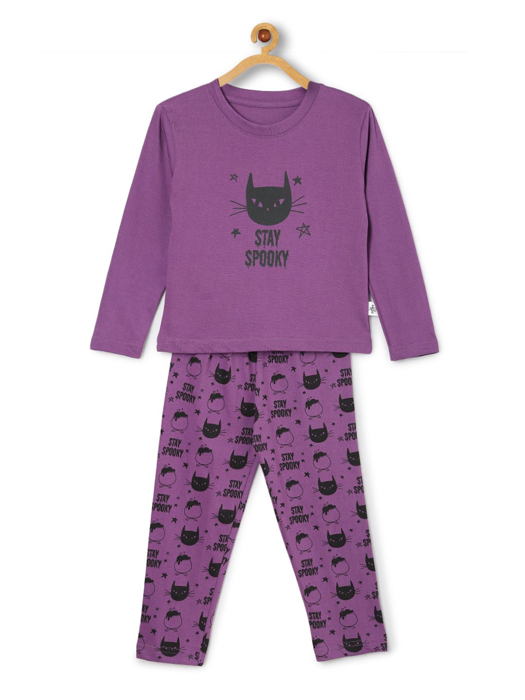Baby and Kids Pajama Nightsuit Set - Stay Spooky - TPS - MP - STSPK - 0 - 6