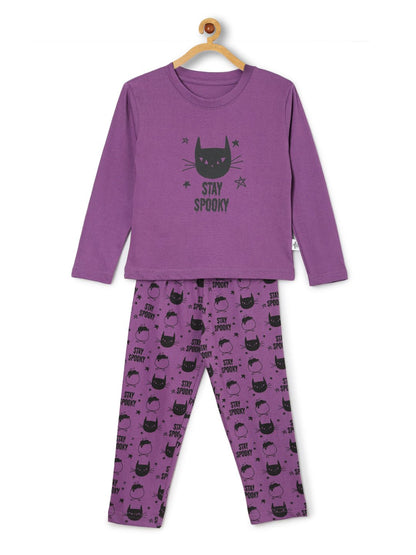 Baby and Kids Pajama Nightsuit Set - Stay Spooky - TPS - MP - STSPK - 0 - 6