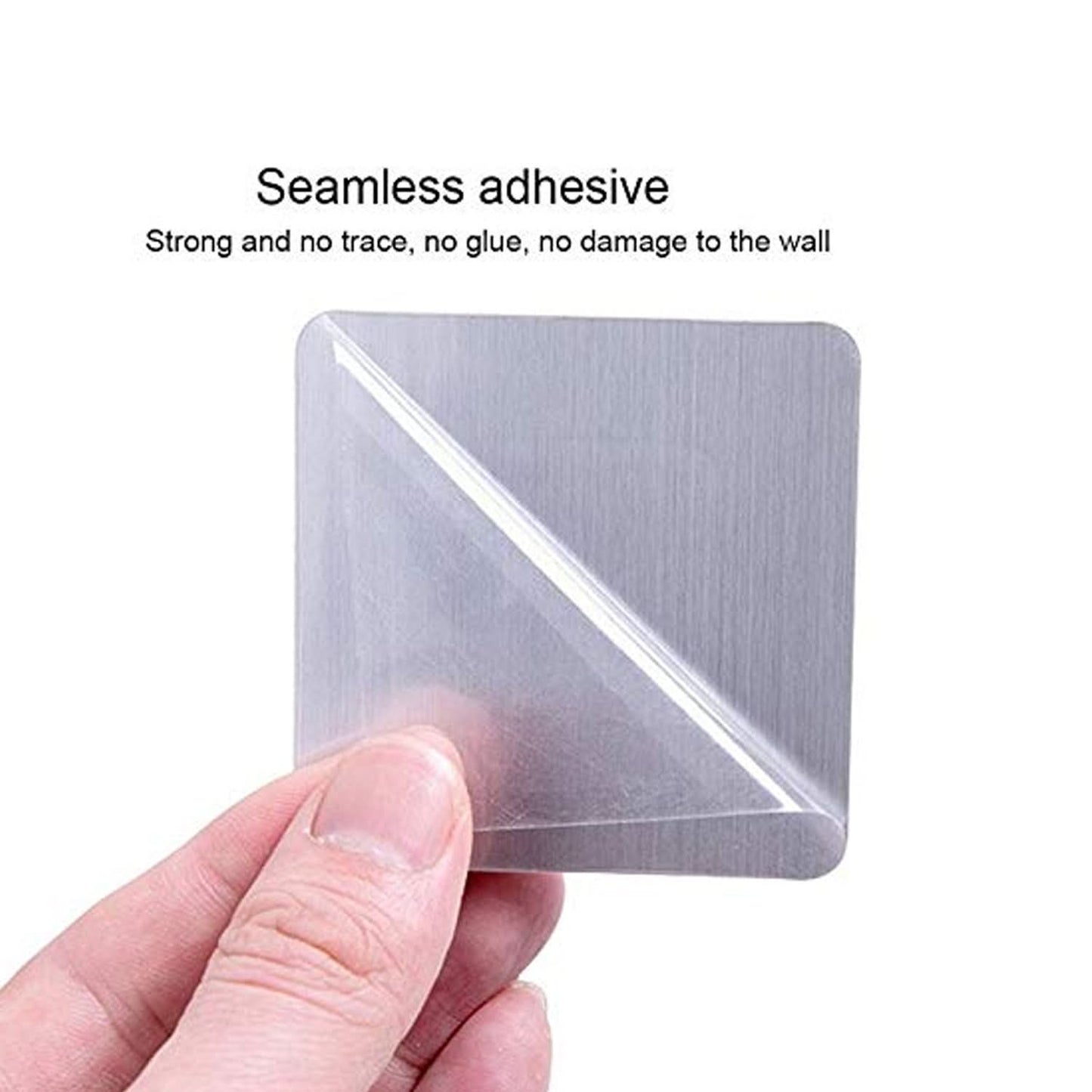 Wall-Mounted Self-Stick Hook – Adhesive Holder for Bottles, Plugs & More (1 Pc, Multicolor)