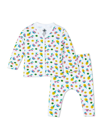 Berry Bites Newborn and Infant Pajama Set