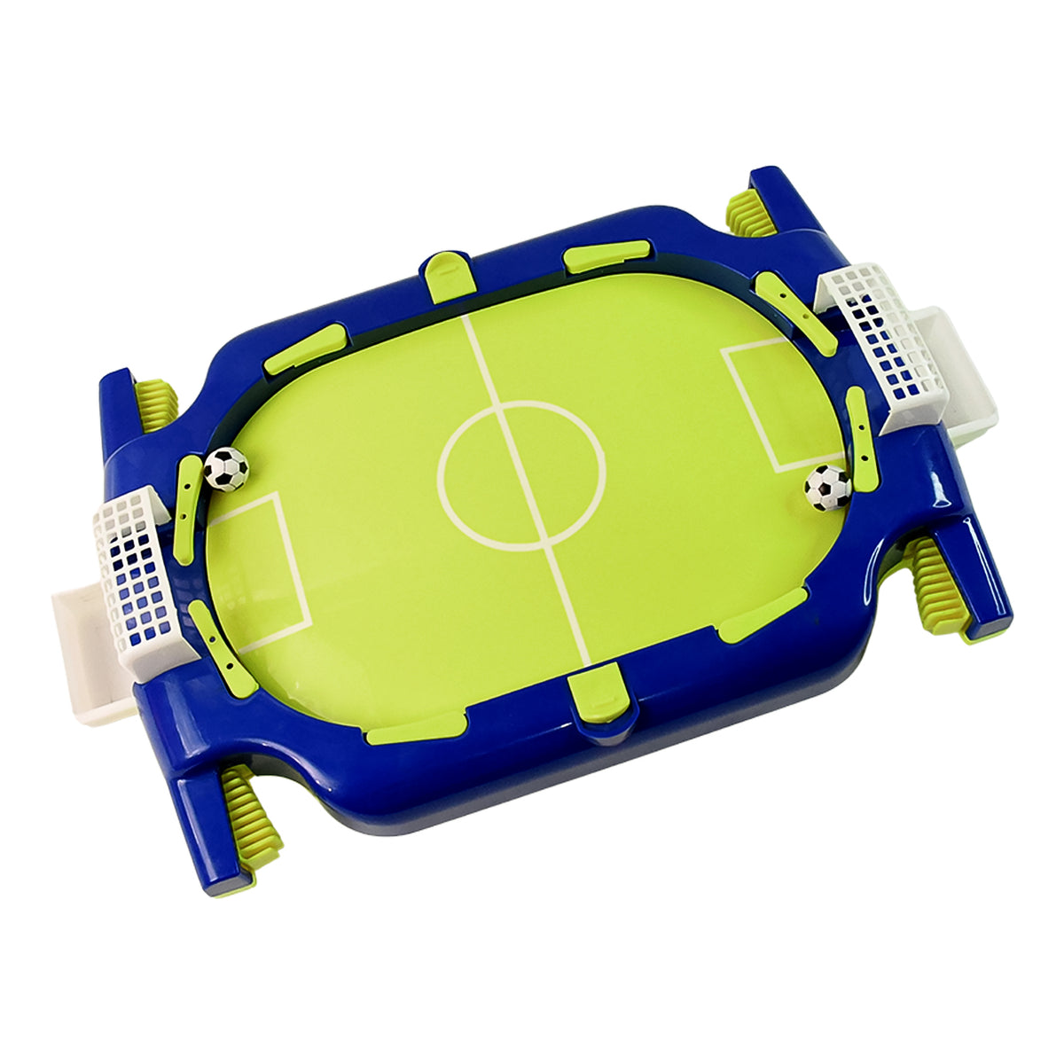 Aditi Interactive Tabletop Football Flickers Game Set with Dual Goals, Kick Lever Mechanism, 2 Balls, and Hand-Eye Coordination Development