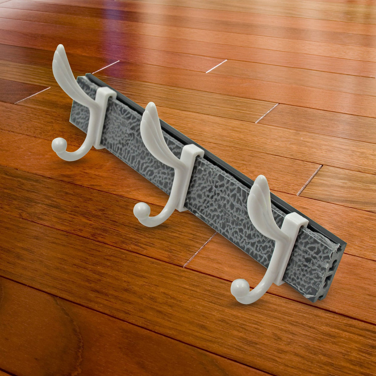 Cloth Hanger Wall Door Hooks Rail For Hanging Clothes For Hanging Hook Rack Rail Extra Long Coat Hanger Wall Mount For Clothes Jacket Hats 6 Hook HP DD