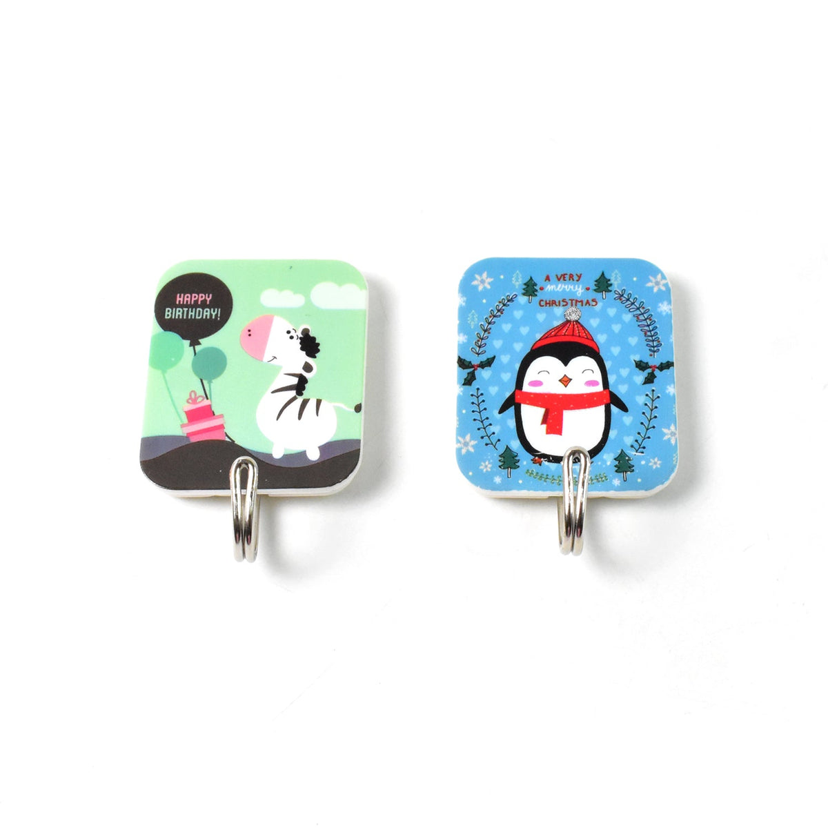 Multipurpose Strong Cartoon Hook Self-adhesive Hooks (2 Pc Set) HP DD