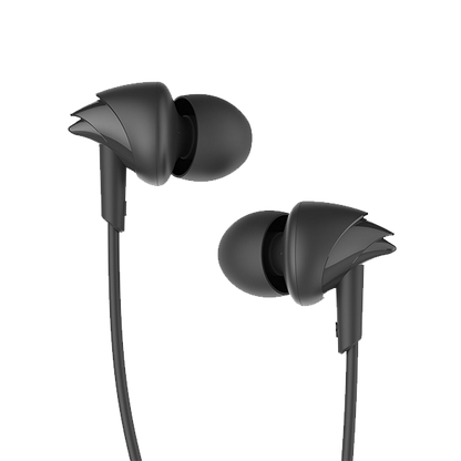 Bassheads 100 Wired Earphone with 10mm Dynamic Drivers, Stylish Hawk-inspired Design, Super Extra Bass