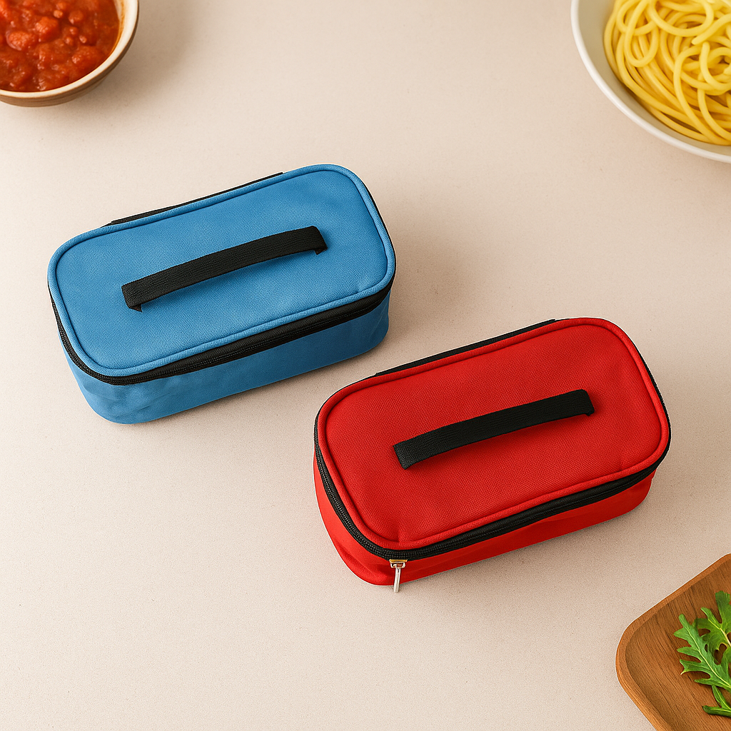 Premium Quality Insulated Lunch Box Bag (1 Pc)