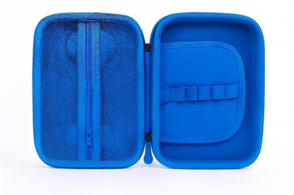 Astronaut Theme Large Capacity EVA Pencil Case with Calculator with Zippered Hard Shell Stationery Organizer for Kids JR Enterprise