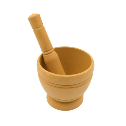 Mortar & Pestle Set – Traditional Spice Grinder for Kitchen & Herbs