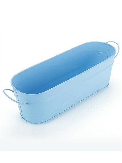 Oval Planter Large Blue - HalfPe