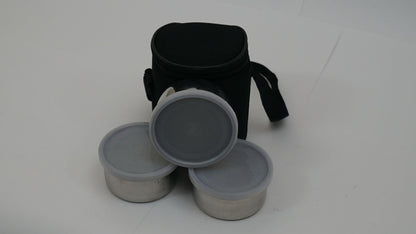 Ranger 3 Lunch Box (300ml *3 Container With Round Bag) - HalfPe