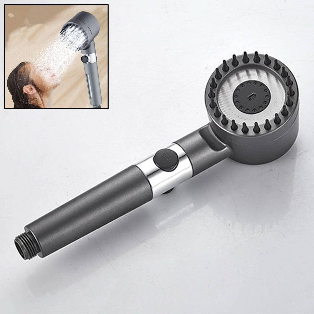 Shower Filter Shower Head Adjustment Shower Head (3 Modes  1 Pc) HP DD