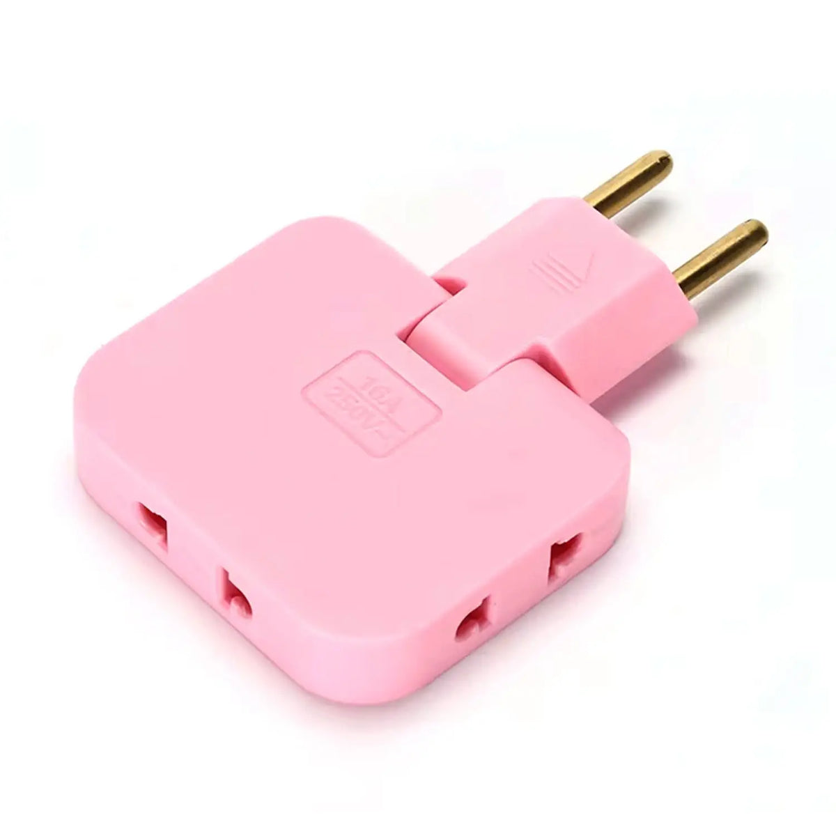 Wireless 3 In 1 Foldable Wall Plug Adapter  Socket  Converter (1 Pc) HP DD
