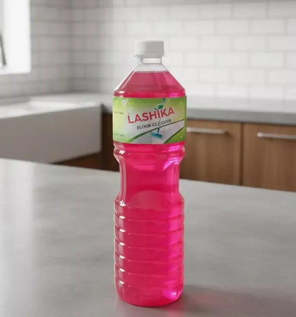 Lashika Herbal Floor Cleaner – Rose Fragrance with Powerful Herbal Cleaning (1 L) Mahathi Enterprises