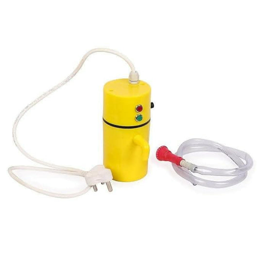 Big Bright Bio Instant Portable Water Heater/Geyser for Home Clinics, Saloon, Beauty Parlor (Yellow, 1 liter) - HalfPe