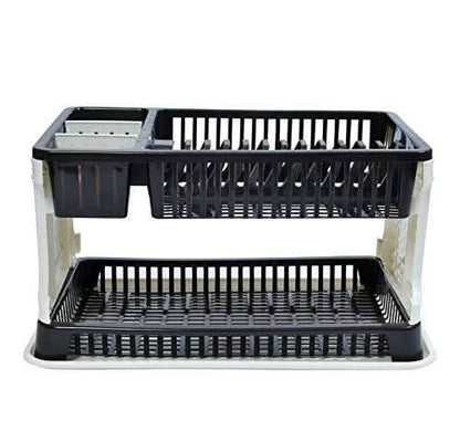 Kitchen Organizer Rack With Water Storing Tray dish Rack