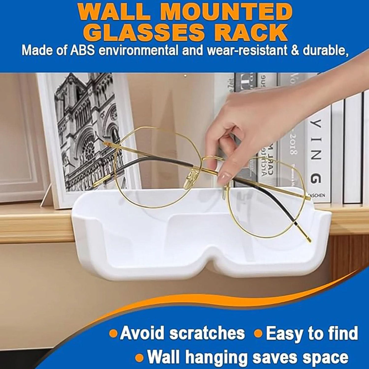 Wall Mounted Sunglasses Holder (4 Pcs Set) HP DD