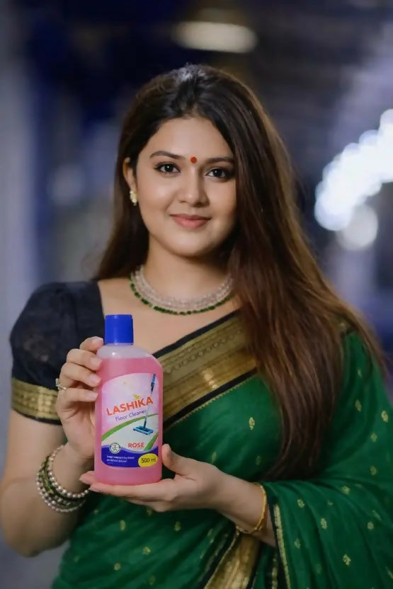 Lashika Floor Cleaner – Rose Fragrance with Germ Protection (500 ml) Mahathi Enterprises