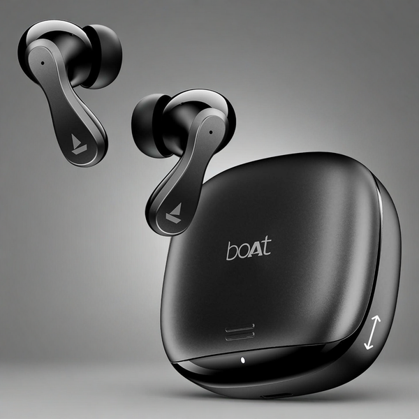 boAt 2025 Launch Airdopes 313, Stream Ad Free Music via App Support, Bluetooth & TWS Ear Buds Wireless Earphones with mic (Multicolor)