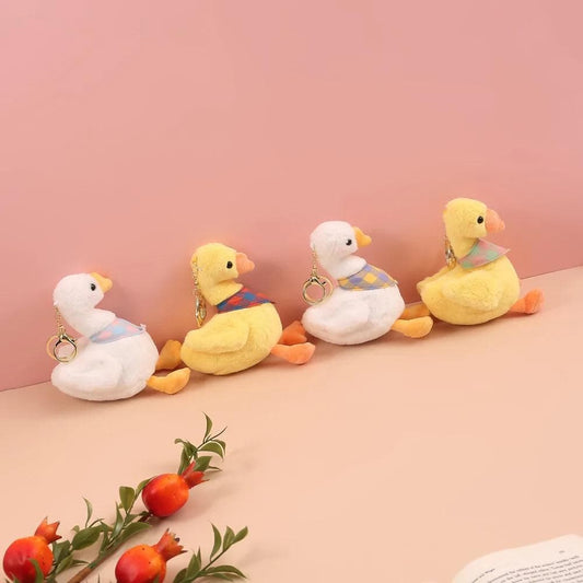 Cute Mini Duckling Soft-Toy Keychain - HalfPe