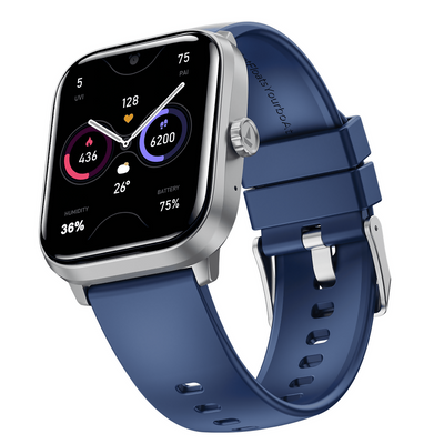 boAt Wave Astra 4 HD Smartwatch with Bluetooth Calling, Functional Crown, Metallic Finish, 1.83" HD Display, 100+ Sports Modes & IP68 Water Resistance (Multicolor)