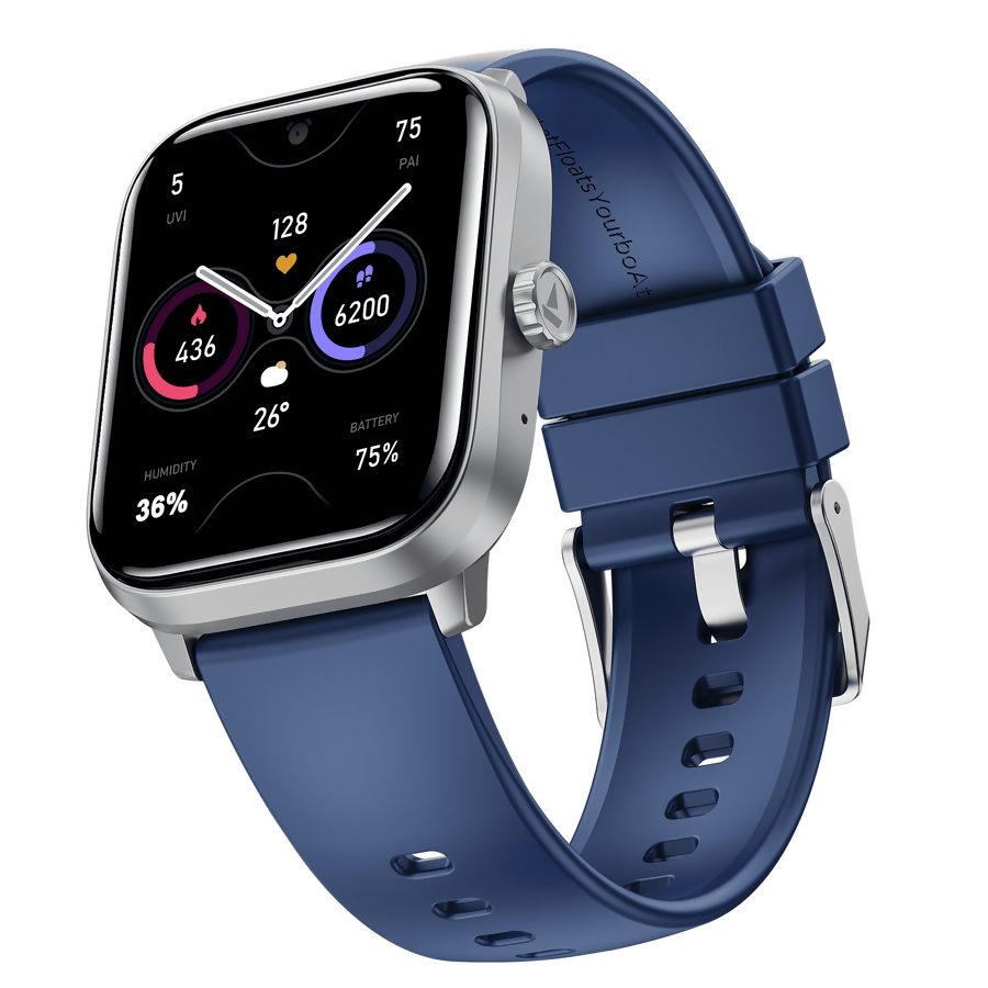 boAt Wave Astra 4 HD Smartwatch with Bluetooth Calling, Functional Crown, Metallic Finish, 1.83" HD Display, 100+ Sports Modes & IP68 Water Resistance (Multicolor)