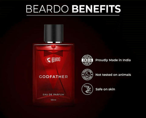 Beardo Godfather Perfume For Men - 100 Ml - HalfPe