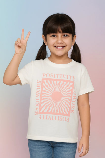 Cotton Printed Tops/Tunics for Girls, Grey