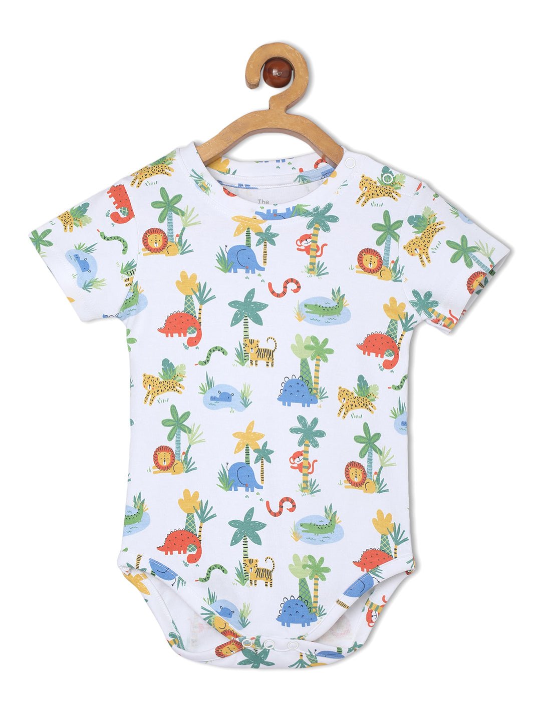 Combo Of 2 Infant Onesie and Shorts for Infants: Playtime Pal - ONC2 - PB - PLYP - PM