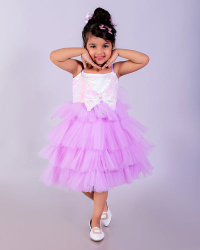 Cotton Candy Dream Girls Tulle Dress
