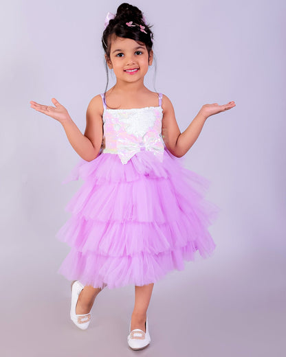 Cotton Candy Dream Girls Tulle Dress
